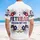 America 250th Veteran Flag Freedom 1776-2026 Patriotic Tropical Palm Hibiscus Design Short-sleeve Hawaiian Shirt - 5