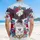 America 250th Anniversary: Bald Eagle, SIC SEMPER TYRANNIS, Tropical Floral 1776-2026 Short-sleeve Hawaiian Shirt - 5