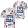 USA 250th Anniversary 1776 2026 Patriotic Hawaiian Eagle Flags Fireworks Bell Short-sleeve Hawaiian Shirt - 3