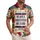 America 250th Anniversary: Constitution Scroll, Patriotic Tropical Palms & Hibiscus, 1776-2026 Short-sleeve Hawaiian Shirt - 1