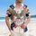 250th Anniversary Bald Eagle: USA 250 Hawaiian Hibiscus 1776 Americana Design Short-sleeve Hawaiian Shirt - 4