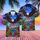 USA 250th 1776 Eagle Liberty Bell Stained Glass Hawaiian Starry Night Motif Short-sleeve Hawaiian Shirt - 1