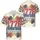 America 250th Anniversary 1776 Freedom Distressed Patriotic Tropical Foliage Short-sleeve Hawaiian Shirt - 3