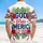 USA 250th: GOD Bless AMERICA 1776-2026 Navy Crimson Hibiscus Palm Design Short-sleeve Hawaiian Shirt - 5