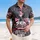 United States Veteran America 250th Anniversary Eagle Flag Freedom Commemoration Short-sleeve Hawaiian Shirt - 4