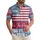 America 250th Flag: 'We The People' 1776, 13 Stars Distressed Tropical Americana 2026 Short-sleeve Hawaiian Shirt - 1