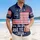 America 250th: We The People 1776 Distressed Flag Tropical Starburst Patriot Short-sleeve Hawaiian Shirt - 5