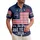 America 250th: We The People 1776 Distressed Flag Tropical Starburst Patriot Short-sleeve Hawaiian Shirt - 2
