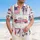 America 250th Birthday Commemorative Patriotic Stamp Collection 1776-2026 Short-sleeve Hawaiian Shirt - 4