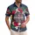 USA 250th Anniversary Hawaiian Flag '1776-2026' Hibiscus Plumeria Tribute Short-sleeve Hawaiian Shirt - 1