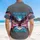 America 250th Bald Eagle Flag Lightning Commemorative 1776-2026 Short-sleeve Hawaiian Shirt - 5