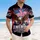 America 250th Anniversary Patriot Bald Eagle Flag Liberty Capitol 1776-2026 Short-sleeve Hawaiian Shirt - 4