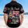 We The People 250th Anniversary Distressed Flag Ship Carrier 1776 Rugged Americana Short-sleeve Hawaiian Shirt - 5