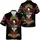 Patriot USA 250th Eagle Flag Cross Freedom 1776 2026 One Nation Under God Black Short-sleeve Hawaiian Shirt - 3