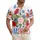 America 250th Anniversary Floral Poppies Cornflowers Rose AMERICA Polka Dot Stripes Short-sleeve Hawaiian Shirt - 1