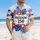 America 250th Freedom Tropical Hawaiian Patriotic Hibiscus Commemorative Banner Short-sleeve Hawaiian Shirt - 4