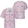 USA 250th Anniversary Hawaiian Scattered Star Pattern - Navy Royal Crimson White Short-sleeve Hawaiian Shirt - 3