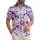 America 250th Anniversary Celebration: Hawaiian Flag Heart Stars Fireworks Banners 1776 Short-sleeve Hawaiian Shirt - 1