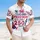 America 250th Anniversary Freedom: Teaching Freedom, Book & Torch, Hawaiian Patriotic Motif Short-sleeve Hawaiian Shirt - 5