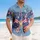 USA 250th 1776 Patriotic Hawaiian Bow Firecracker Americana Design Short-sleeve Hawaiian Shirt - 4