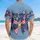 USA 250th 1776 Patriotic Hawaiian Bow Firecracker Americana Design Short-sleeve Hawaiian Shirt - 5