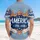 America 250th 1776-2026 Script Hawaiian Fronds Laurel Wreath Patriotic Design Short-sleeve Hawaiian Shirt - 5
