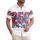 America's 250th Birthday 1776-2026 Patriotic Hawaiian Hibiscus Star Laurel Short-sleeve Hawaiian Shirt - 1