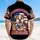 America 250th Commemorative: Patriotic Dog, Statue of Liberty, Eagle Flag Emblem Short-sleeve Hawaiian Shirt - 5