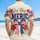 America 250th Anniversary God Bless AMERICA Patriotic Striped Star Bow Tropical 1776 2026 Short-sleeve Hawaiian Shirt - 5