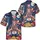 America 250th Anniversary Uncle Sam Hawaiian Eagle Monster Truck Design Est. 1776 Short-sleeve Hawaiian Shirt - 3