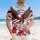 America 250th Eagle Hibiscus Flag: 1776-2026 USA Years Floral Design Short-sleeve Hawaiian Shirt - 4