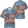 America 250th Anniversary: Distressed Flag 1776 'We The People' Hibiscus Palm Leaf 2026 Short-sleeve Hawaiian Shirt - 3
