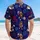 Patriotic Bigfoot 250th Anniversary Hawaiian Golf Cart Flag Fireworks Short-sleeve Hawaiian Shirt - 5