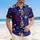 Patriotic Bigfoot 250th Anniversary Hawaiian Golf Cart Flag Fireworks Short-sleeve Hawaiian Shirt - 4