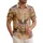 USA 250th Birthday Patriotic Eagle Flag Scrollwork Parchment Design Short-sleeve Hawaiian Shirt - 1