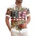 America 250th Anniversary USA Flag Stars Stripes Freedom Banner Crimson Rose Gold Baroque Short-sleeve Hawaiian Shirt - 1