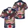 American Patriot 250th Anniversary: Bald Eagle Flag & Tropical Hibiscus, 1776-2026 Short-sleeve Hawaiian Shirt - 3