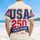 America 250th Anniversary USA 250 Years Freedom 1776-2026 Patriotic Hawaiian Distressed Navy Stars Short-sleeve Hawaiian Shirt - 6