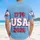 America 250th Anniversary 1776 USA 2026 Patriotic Stars Tropical Denim Blue Short-sleeve Hawaiian Shirt - 5