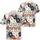 America 250th Anniversary 1776 Hawaiian Patriotic Tropical Red White Blue Gold Short-sleeve Hawaiian Shirt - 4