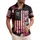 Patriotic American USA 250th Anniversary 1776 Distressed Flag We the People Tropical Short-sleeve Hawaiian Shirt - 1