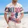 America 250th Freedom Stars Banner 1776 2026 Patriotic Stripes Tropical Motif Short-sleeve Hawaiian Shirt - 4