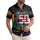USA 250th Anniversary: Patriotic Distressed 250 Stars Stripes, Golden Wings, Independence 1776 Short-sleeve Hawaiian Shirt - 1
