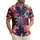 America 250th Patriotic Hawaiian Modern Sporting Rifle Flag Hibiscus Plumeria Starfield Short-sleeve Hawaiian Shirt - 1