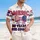 America 250th Anniversary Hawaiian Inspired Patriotic Bow 1776-2026 Stripes Stars Short-sleeve Hawaiian Shirt - 4