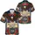 America 250th Eagle Immigrant Legacy Tropical Hibiscus Palm 1776-2026 Design Short-sleeve Hawaiian Shirt - 3