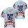 America 250th Birthday Patriotic Cowboy Boots Red White Blue Fireworks 1776 2026 Short-sleeve Hawaiian Shirt - 3