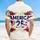 USA 250th Anniversary Distressed Flag AMERICA 250 Text Waving Heart 1776-2026 Hibiscus Short-sleeve Hawaiian Shirt - 5