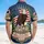 America 250th Anniversary Bald Eagle Flag Laurel Wreath Emblem Gold 250 1776 Short-sleeve Hawaiian Shirt - 6