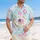 Commemorative Flag Badge 1776-2026 - USA 250th Anniversary Tropical Hawaiian Hawaiian Shirt - 4